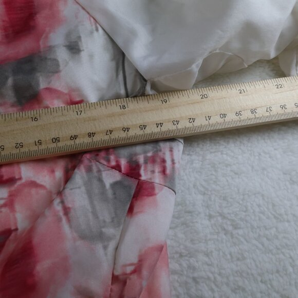 SUNICE Windwear Jacket Womens L Pink & White Floral Lightweight Golf - Picture 11 of 13